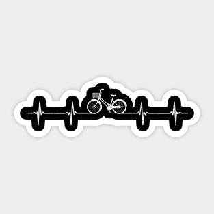 Bicycle Love Biking Sticker